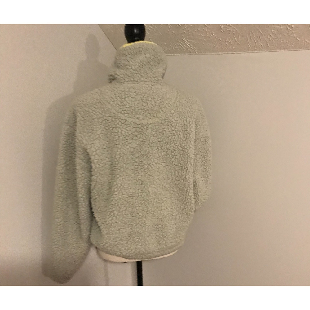 Anthropologie Janey Fleece Pullover Small Quarter Zip Cozy Sweatshirt - Picture 4 of 11